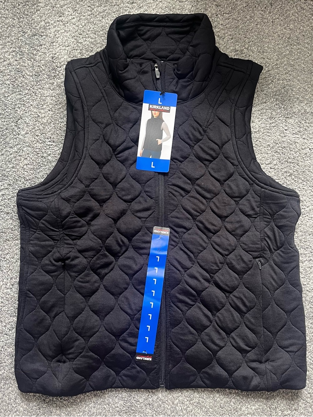 Kirkland Women’s Black Quilted Vest
